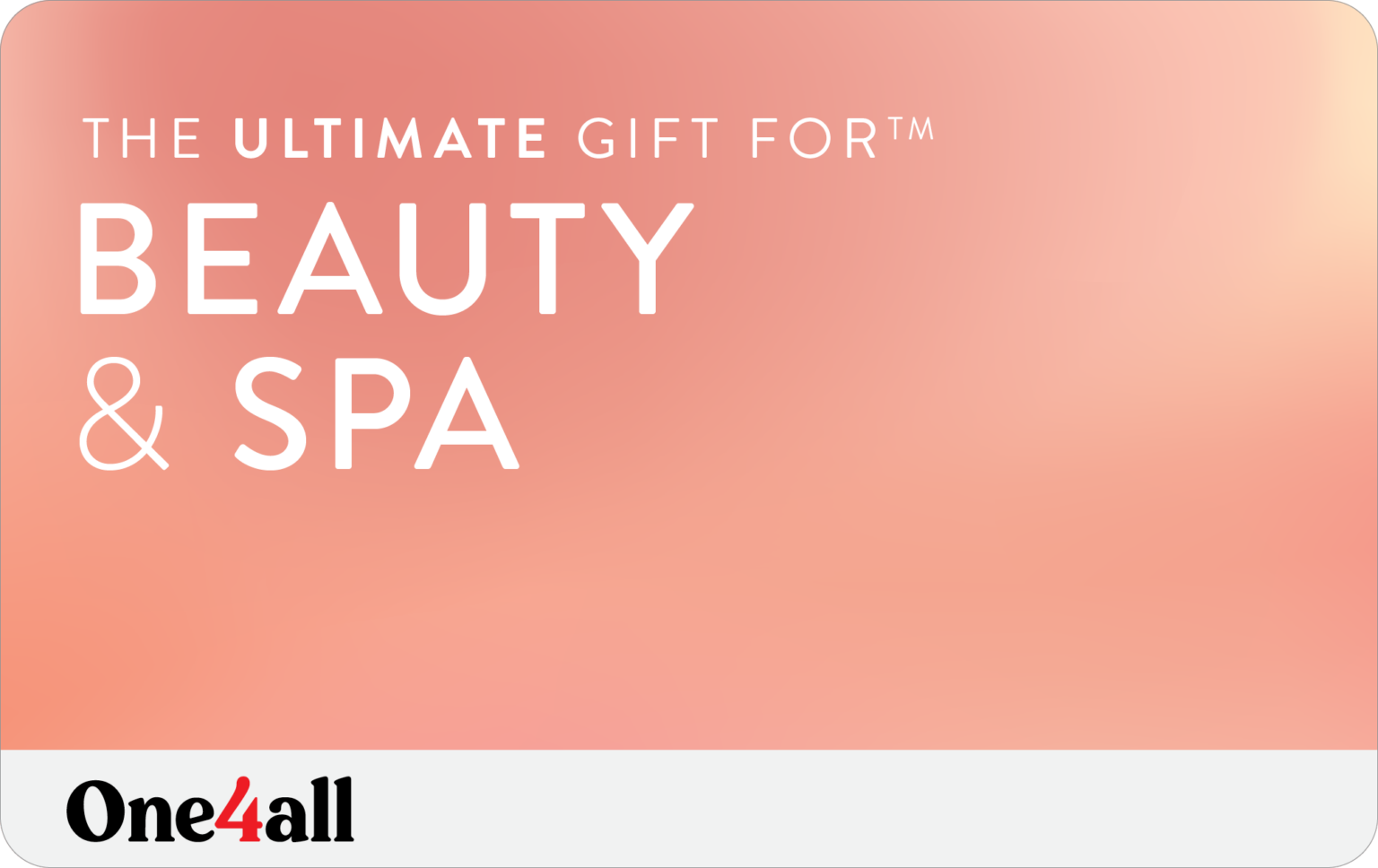 Beauty & Spa - Ultimate Gift Cards