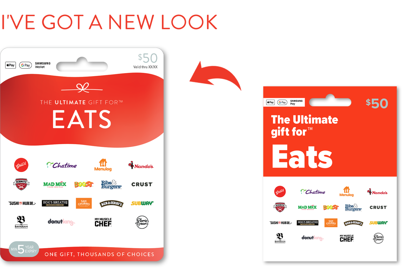 Eats Ultimate Gift Cards