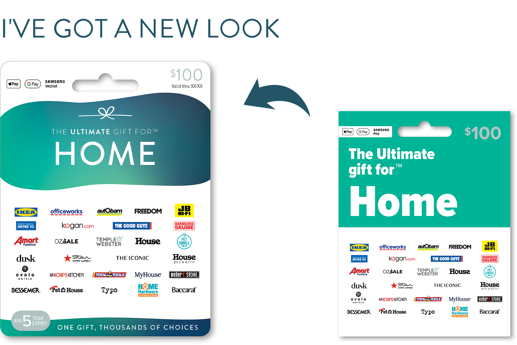 Home Gift Cards - Spruce Up Your Home From $10