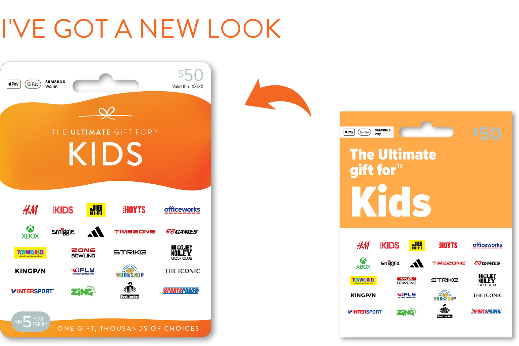 Kids - Ultimate Gift Cards